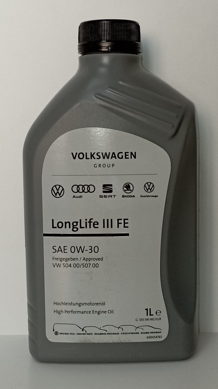 Масло моторне VAG 0W30 LongLife III FE 1л