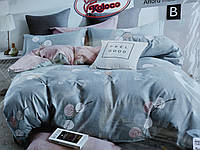 Фланелевое постельное белье евро размер/Комплект постельного белья/постельное белье