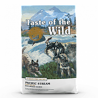 Корм для щенков всех пород Taste of the Wild Pacific Stream Puppy 12,2 кг с копченым лососем