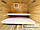 Sauna Cube Quadro Old Wood 2,35x2,0m Thermowood Production, фото 7