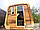 Sauna Cube Quadro Old Wood 2,35x2,0m Thermowood Production, фото 3