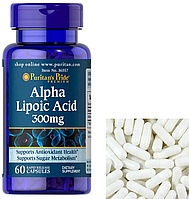 Альфа-липоевая кислота Alpha Lipoic Acid 300 mg 60 капс