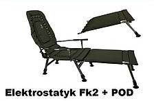 Ліжко з регульованою спинкою, розкладачка трансформер, крісло Elektrostatyk Fk2 + POD