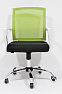 Офісне крісло операторське для персоналу AVKO 60518 крісло для офісу комп'ютерне з системою гойдання зелене, фото 2