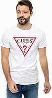 Футболка мужская Guess, гесс белая