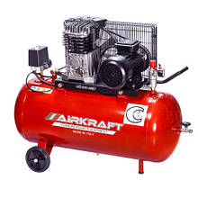 Компресор AIRKRAFT AK100-360M-220-ITALY 100 л, 360л/хв, 220В, 2,2 кВт