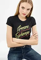 Футболка женская Armani, стильная футболка армани