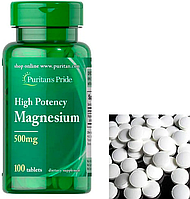 Магній High Potency Magnesium 500 mg 100 таб