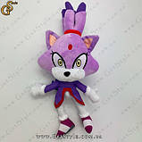 М'яка іграшка Кішка Блейз Sonic Blaze the Cat 36 см, фото 2