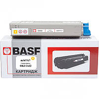 Картридж тон. BASF для OKI C612 замена 46507517 Yellow (BASF-KT-46507517)