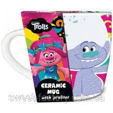 Чашка Trolls Ceramic Mug with praline 250ml