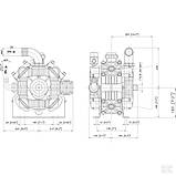 Мембранно-поршневі насоси Bertolini POLY 2180, фото 3
