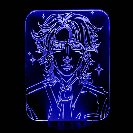 Акриловий світильник-нічник Майкл Афтон синій tty-n001738, фото 1