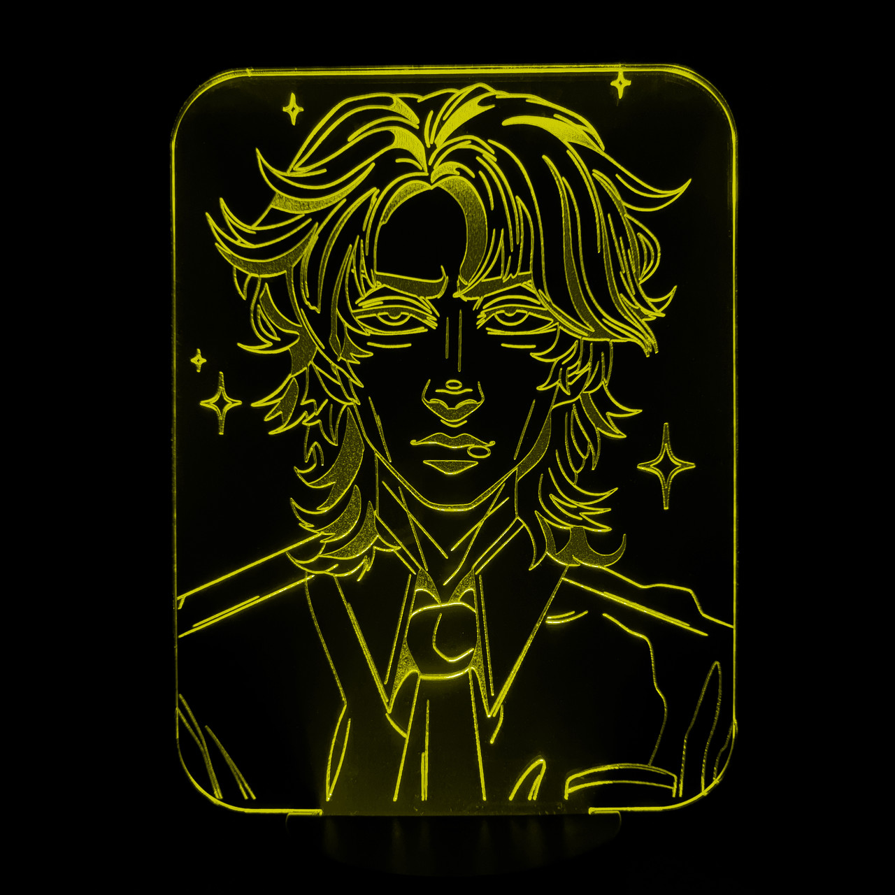 Акриловий світильник-нічник Майкл Афтон жовтий tty-n001741