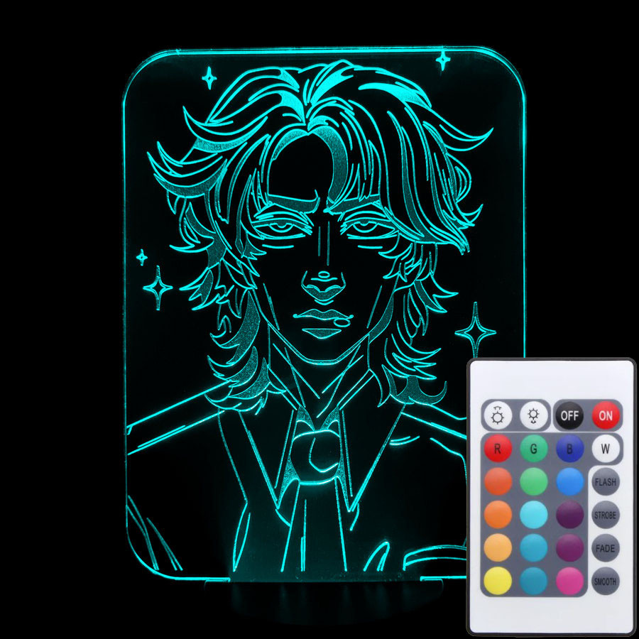 Акриловий світильник-нічник з пультом 16 кольорів Майкл Афтон tty-n001743