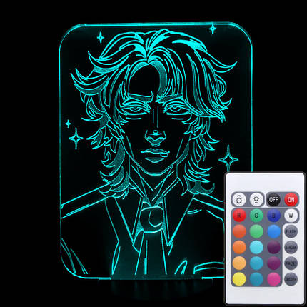 Акриловий світильник-нічник з пультом 16 кольорів Майкл Афтон tty-n001743, фото 1