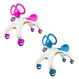 Ходунки, біговел чотириколісний з вушками-ручками для дітей, для дівчаток і хлопчиків BABY WALKER Smile каталка, фото 5