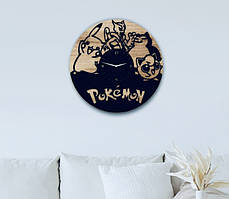 Настінний годинник «Pokémon» Покемон
