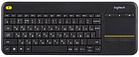 Клавиатура беспроводная Logitech Wireless Touch Keyboard K400 Plus (920-007147) Black USB