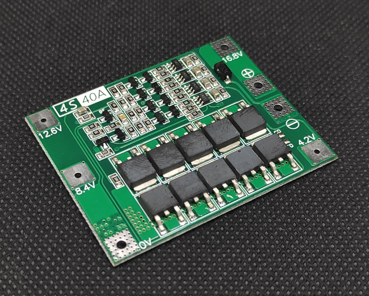BMS Li-ion 4S 40A (80A) 11,1/12,6 V {55x42x3,4}