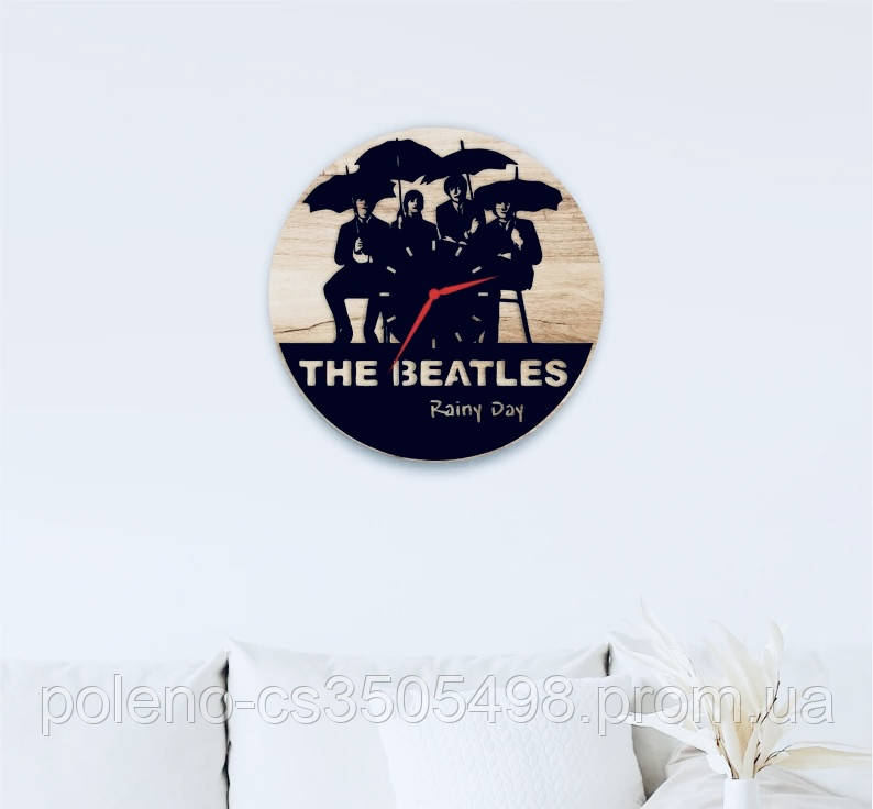 Настінний годинник «Бітлз» «The Beatles»