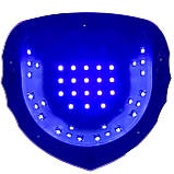 Універсальна UV/LED лампа Sun B5 Chrom для нігтів, 120 Вт., фото 9