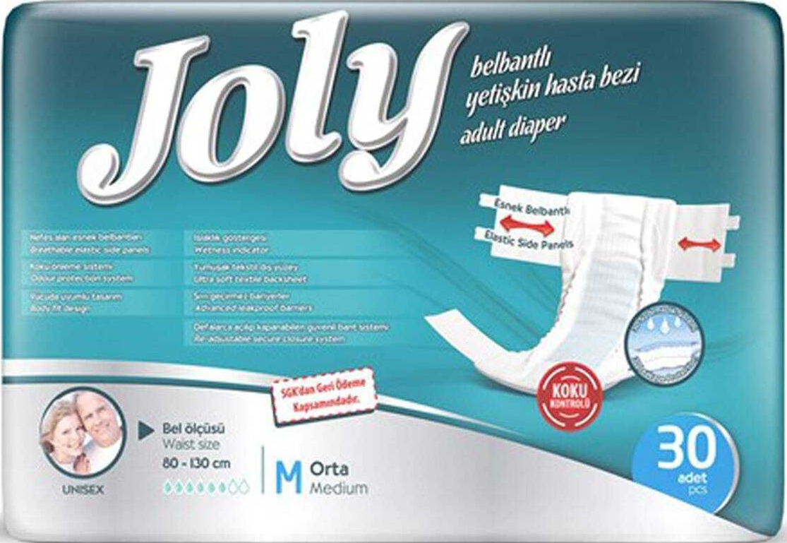 Підгузники для дорослих Joly 2 Medium 8 крапель  30 шт