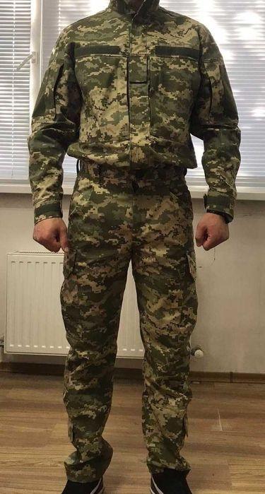 Тактична військова форма саржа для ЗСУ . Пошив на замовлення піксель чоловіча