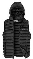 Мужской стеганый жилет UNDER ARMOUR MEN'S POWDER LITE VEST BLACK