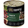 Savory (Сейворі) Cat Gourmand Duck - Консервований корм для дорослих котів (качка) 100 гр, фото 3