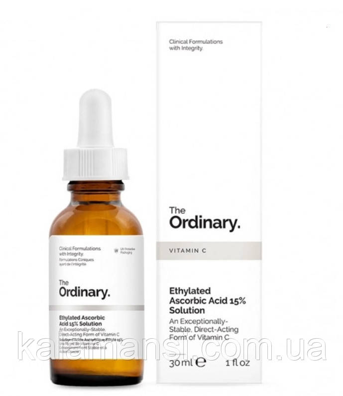 Сироватка з вітаміном C The Ordinary Ethylated Ascorbic Acid 15% Solution 30 мл