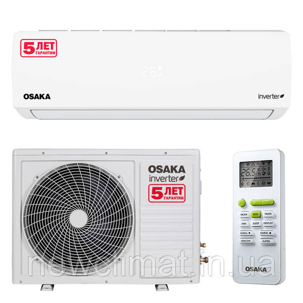 Кондиціонер Osaka STV-12H на 35 м2 до -15°C