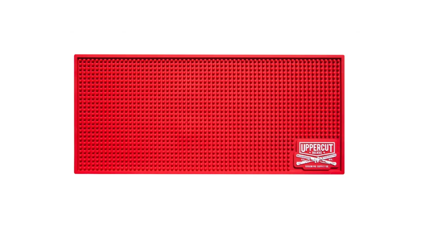 Коврик для инструментов Uppercut Deluxe Barber Counter Mat Red - фото 1 - id-p1657436971