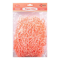 Наповнювач паперовий гофрованийSANTI, 30 г, колір рожевий