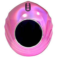 Профессиональная UV/LED лампа для сушки ногтей Sun B5 Chrom, 120 Вт. Розовый