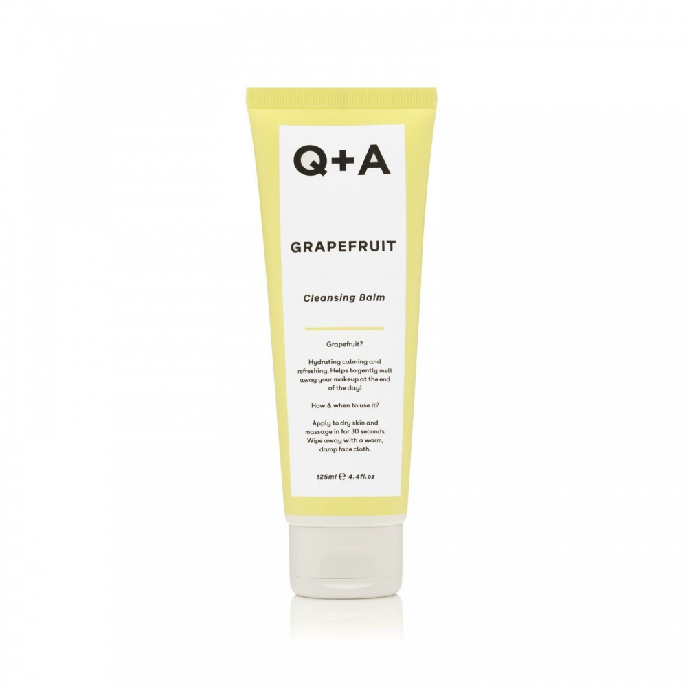 Бальзам очищаючий з грейпфрутом для обличчя Q+A Grapefruit Cleansing Balm 125m, фото 1