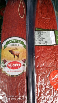 Ковбаса салямі  із оленини Lovecka Vijofel Lovecka 300 г.