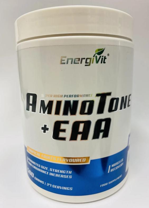 Амінокислоти EnergiVit EnergiVit AminoTone +EAA 500 грам Смак: Grapefruit