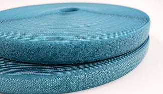 Липучка 20 мм (25 м бобіна) - №10 Бірюзова