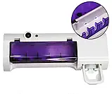 Держувач диспенсер стерилізатор для зубних щіток і зубної пасти Multi-function Toothbrush sterilizer JX008, фото 6