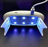 LED лампа для манікюра нового покоління Beauty nail Sun mini UV, фото 6