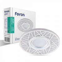 Точечный светильник Feron с подсветкой прозрачный
