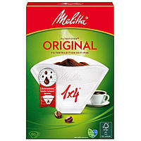 Білі паперові фільтри для заварювання кави з арома-зонами Melitta Original 1х4, 40 шт