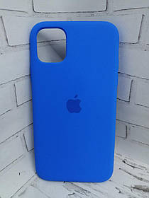 Чохол на iPhone 11 накладка бампер протиударний Original Soft Touch Marine blue