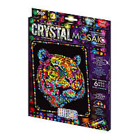 Набор для творчества картина кристалами Crystal mosaic Тигр