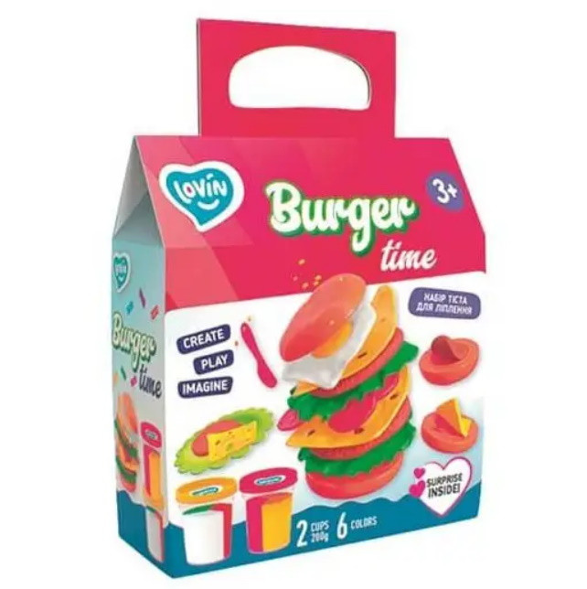 Набір тесту для ліплення Burger Time Lovin