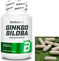 Гінкго Білоба BioTech Ginkgo Biloba 90 табл, фото 2
