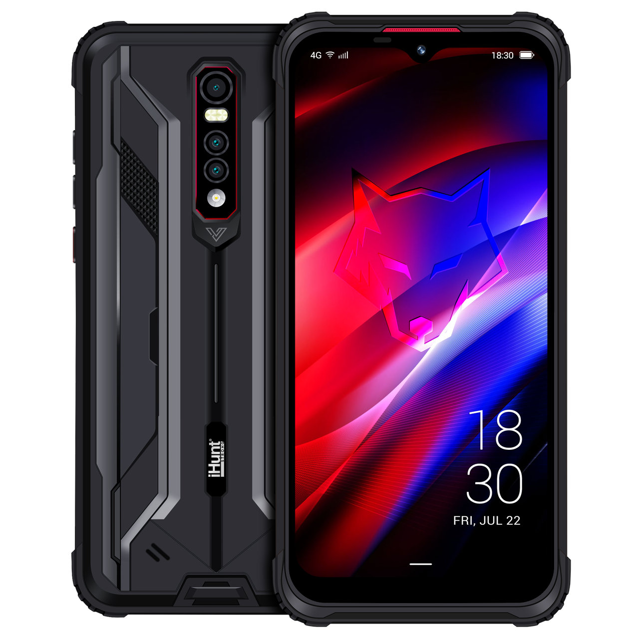 Протиударний телефон захищений водонепроникний смартфон iHunt Cyber Wolf 4G - 4/64 ГБ, 10 000 мАч