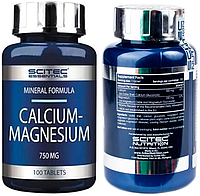 Кальций магний Scitec Calcium-Magnesium 100 таб