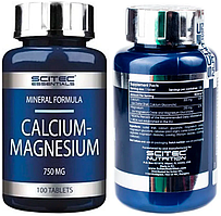 Кальцій магній Scitec Calcium-Magnesium 100 таб